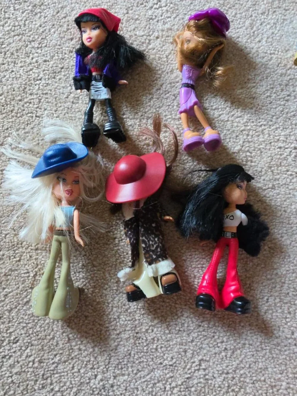 Vintage Original Doll Collection - Complete lot with original case
